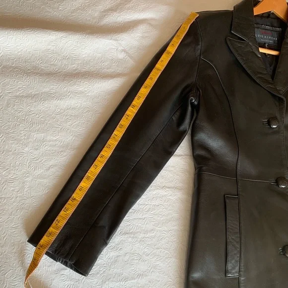 Options by Luis Alvear Barcelona Leather Jacket - Picture 8 of 13
